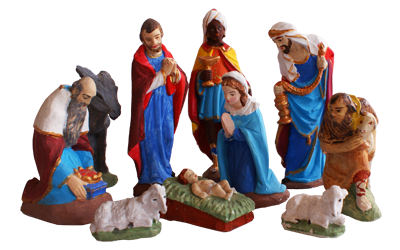 Figury gipsowe bożonarodzeniowej wys.12 cm